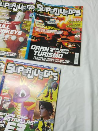 REVISTAS SUPERJUEGOS AÑO 97-98