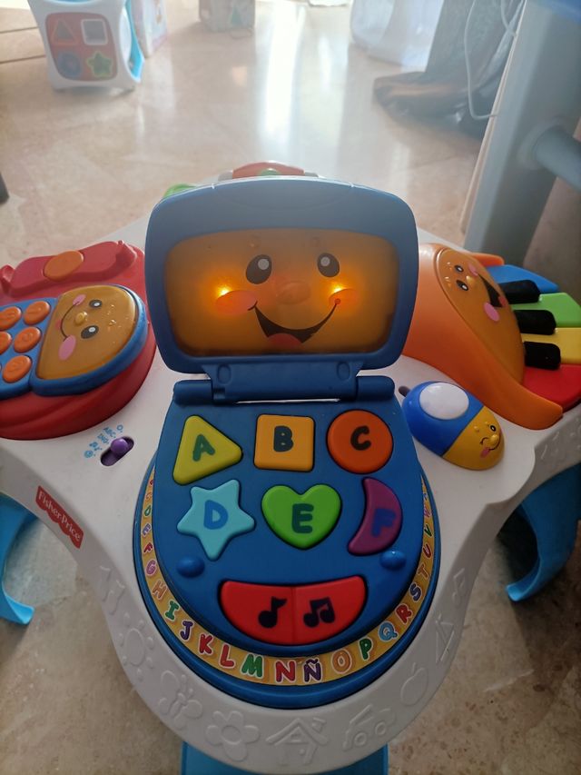 Mesa Actividades Bebe Fisher Price Multiaprendizaje Biling Mesa