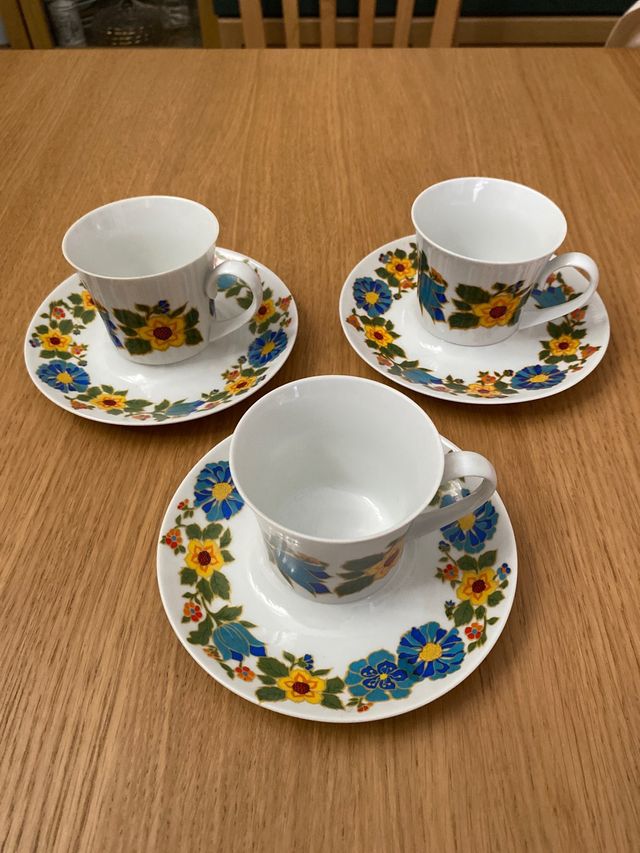 tazas porcelana antiguas