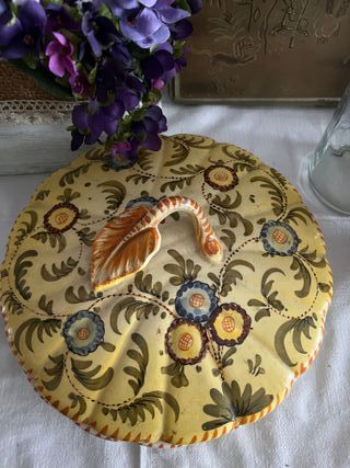 Centrotavola vintage in ceramica made in Italy