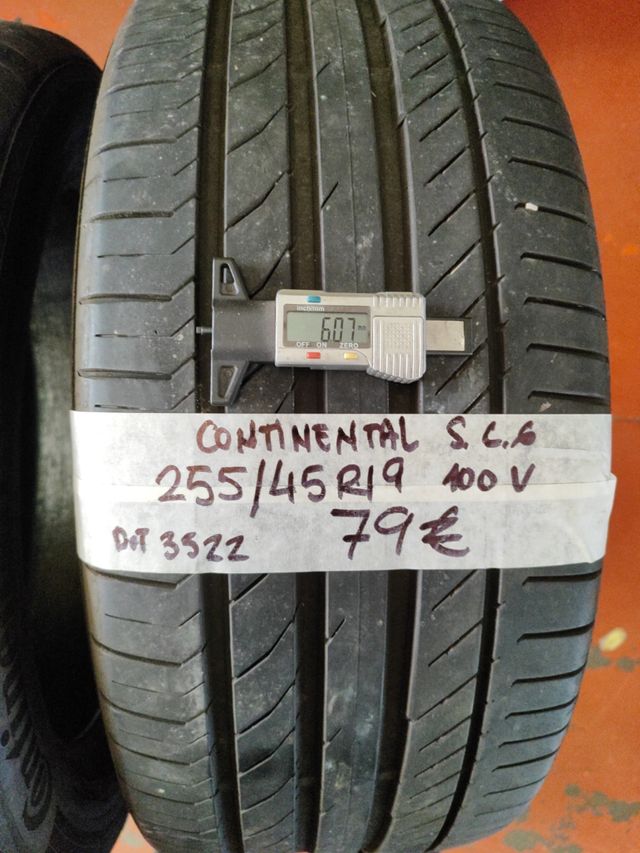 255/45R19 Continental