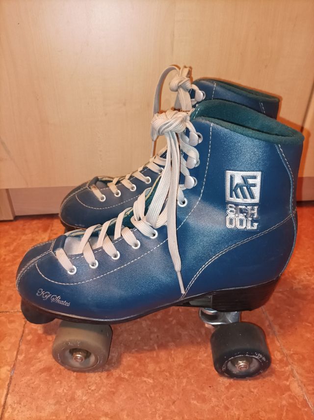 Patines krf school azules talla 40