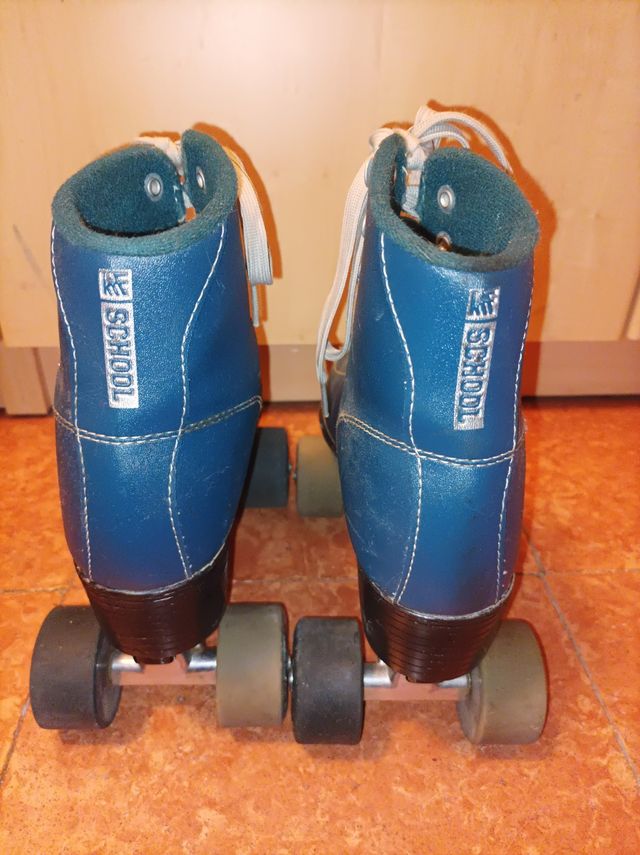 Patines krf school azules talla 40