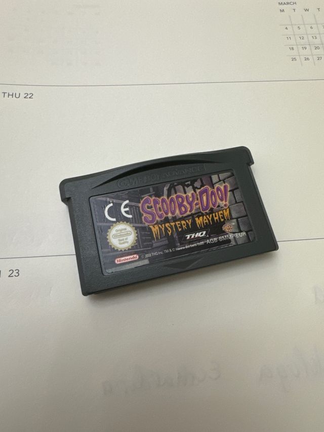juego Scooby-doo! - Game Boy y Nintendo DS