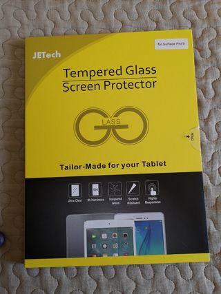 Cristal templado para Surface Pro 9