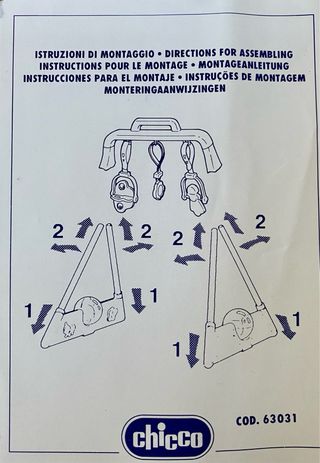 Juguete , gimnasio actividades bebes 3-18 meses