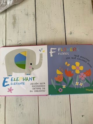 U de Unicornio libro infatil español/ingles