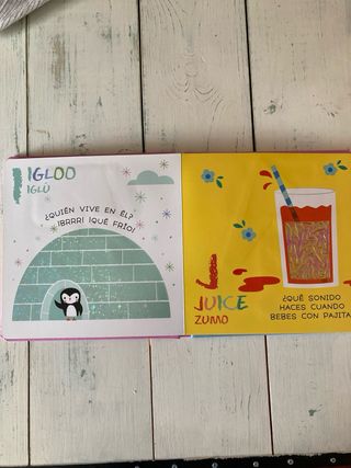 U de Unicornio libro infatil español/ingles