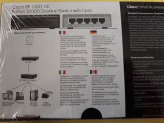 Cisco Small Business 5-port 10/100 Desktop switch