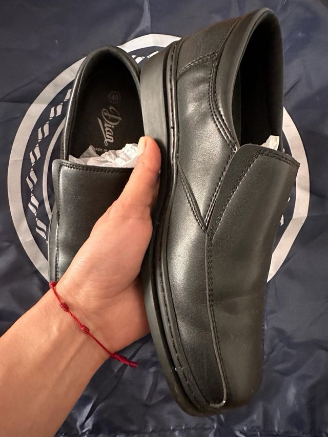 zapatos de trabajo negros antideslizantes talla 40