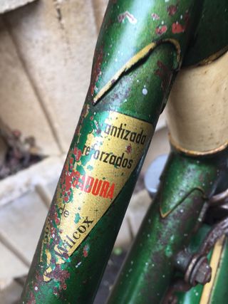 bicicleta orbea antigua frenos de varillas