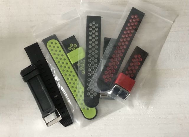 Cinturini in silicone (4 pezzi)