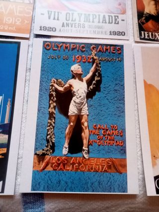 Postales Juegos Olímpicos