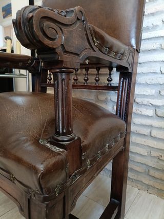 Sillón victoriano