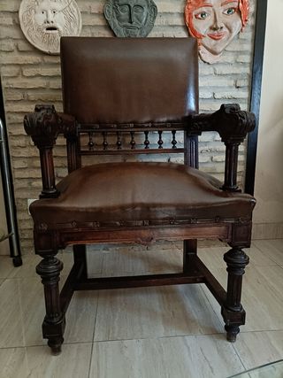 Sillón victoriano