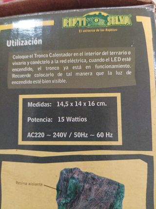 Tronco calentador repriles
