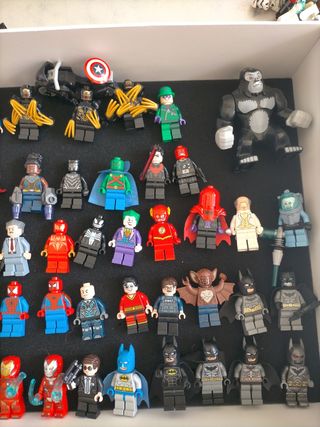 Figuras lego original DC Marvel