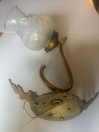 Aplique bronce antiguo