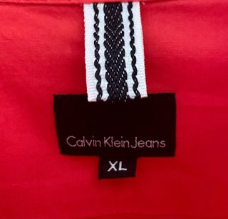 Camicia uomo manica corta in cotone Kelvin Klein