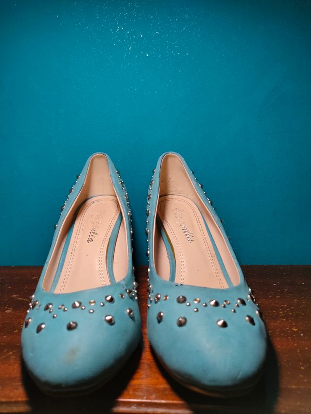 Scarpe da donna azzurre tg 40