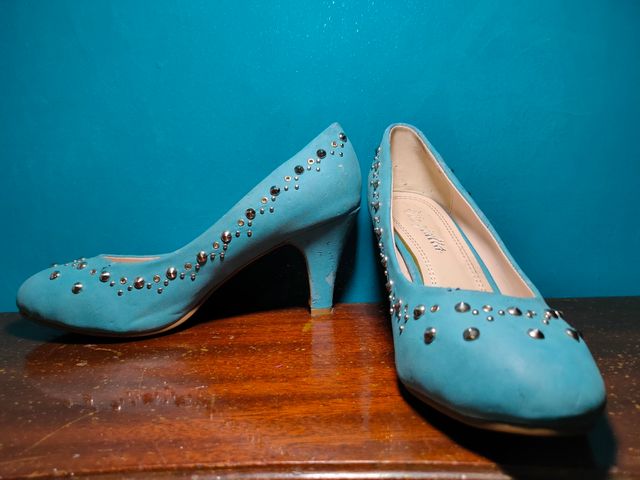 Scarpe da donna azzurre tg 40