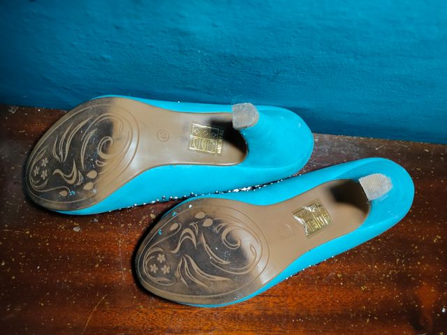 Scarpe da donna azzurre tg 40