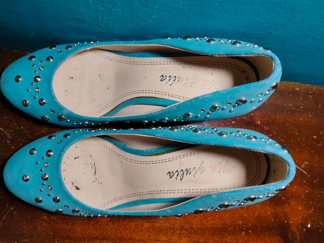 Scarpe da donna azzurre tg 40