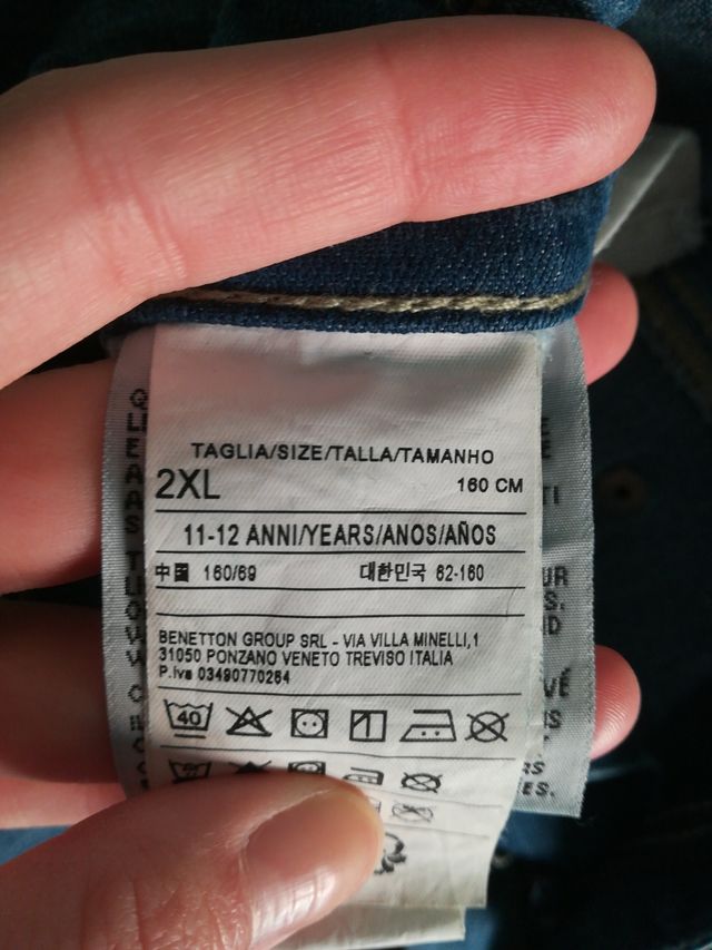 Vaquero recto niños