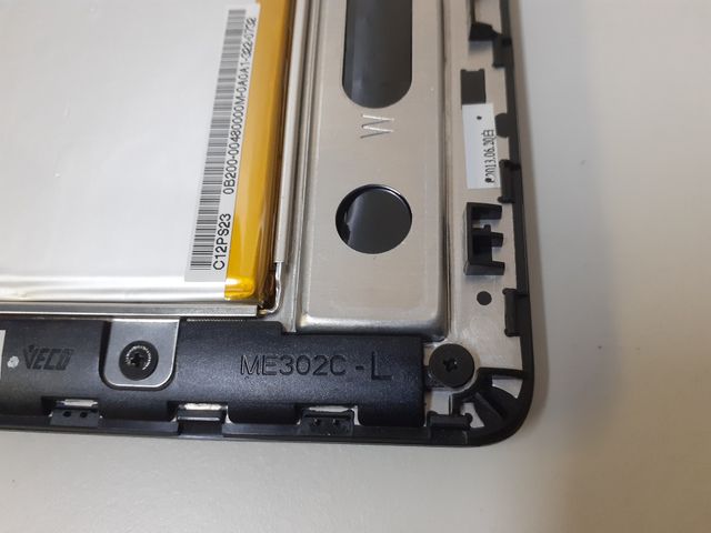 Tablet Asus averiada 