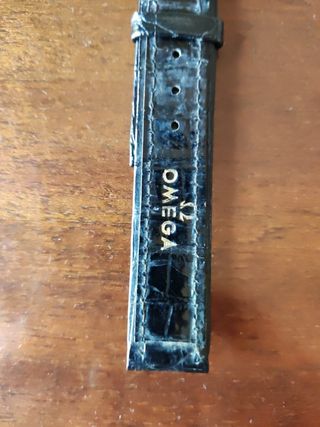 Correa cocodrilo reloj omega 18 mm