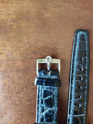 Correa cocodrilo reloj omega 18 mm