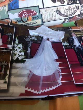 vestido de novia talla 38 en perfecto estado