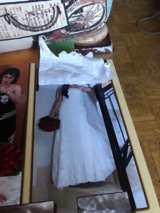 vestido de novia talla 38 en perfecto estado