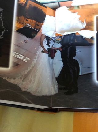 vestido de novia talla 38 en perfecto estado