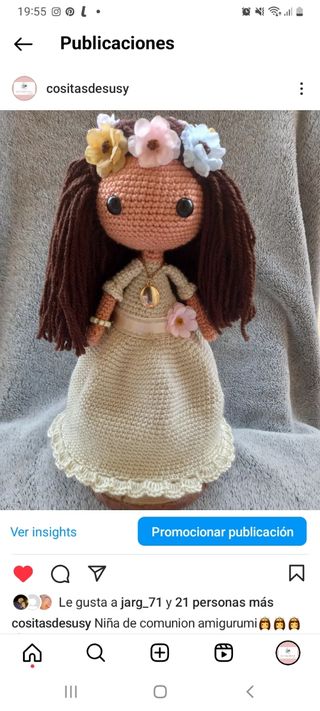 Muñeca de comunion