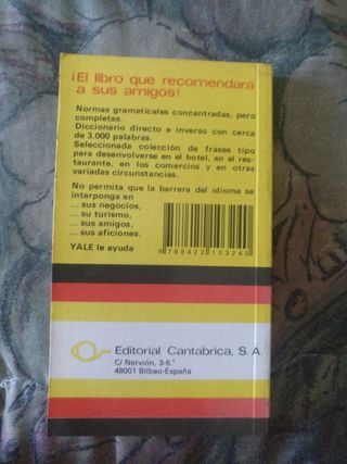 Guías de conversación  francés y alemán