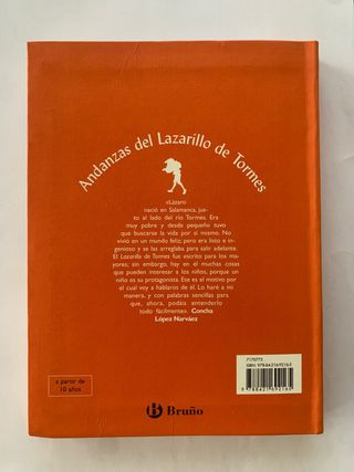 Libro Andanzas del Lazarillo de Tormes