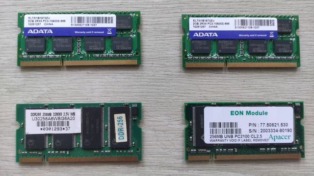 Pack RAM Laptop Retro