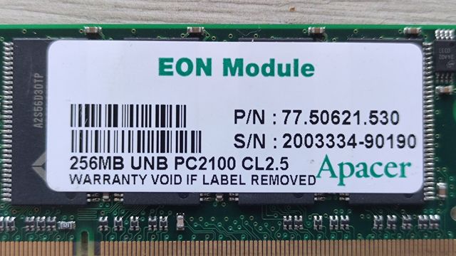 Pack RAM Laptop Retro