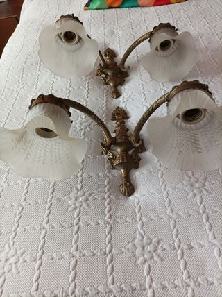 Apliques bronce antiguos