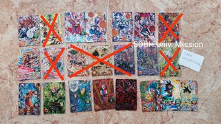 ⭐Cartas cards Super dragon ball heroes universe mi