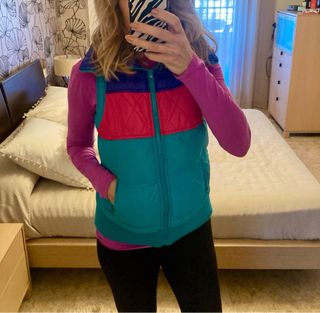 Chaleco multicolor Zara