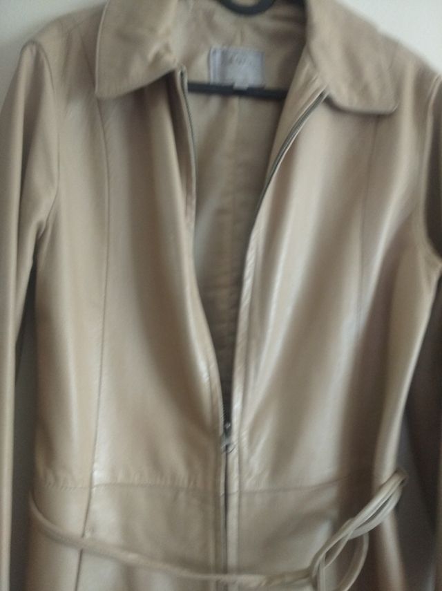 Cazadora piel Cortefiel T 40 