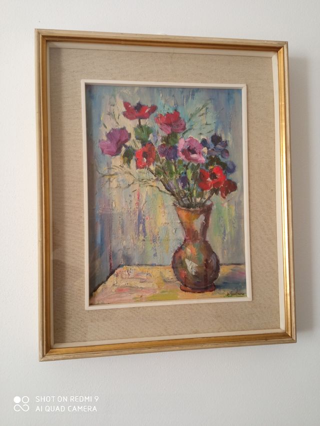 Quadro olio su tela Domenico Scolaro