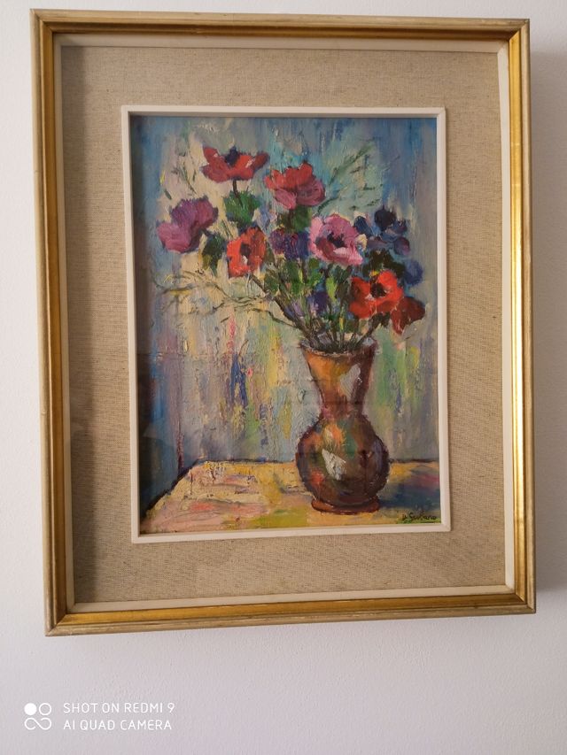 Quadro olio su tela Domenico Scolaro