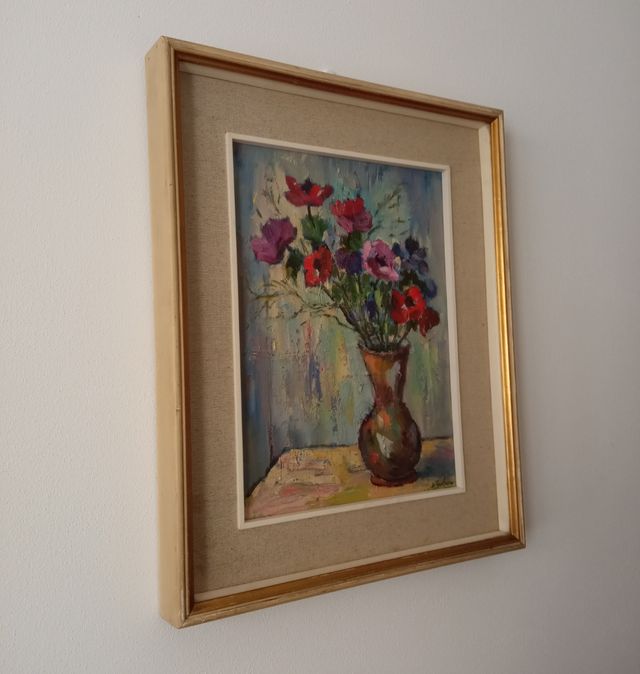 Quadro olio su tela Domenico Scolaro