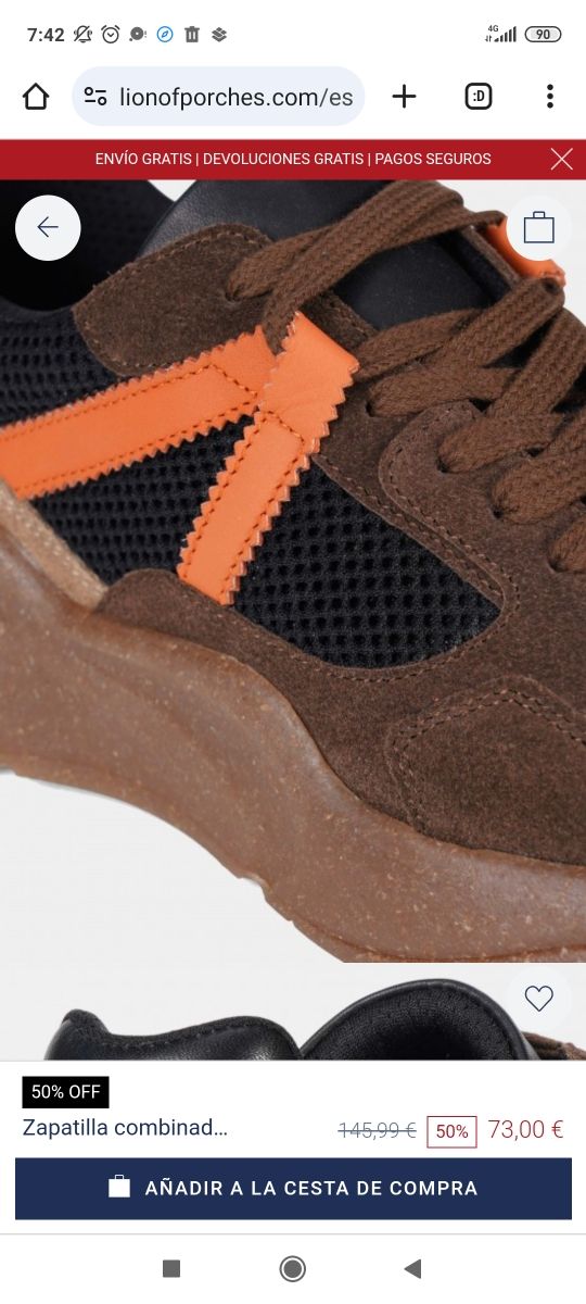 Deportivas Lion of Porches 36