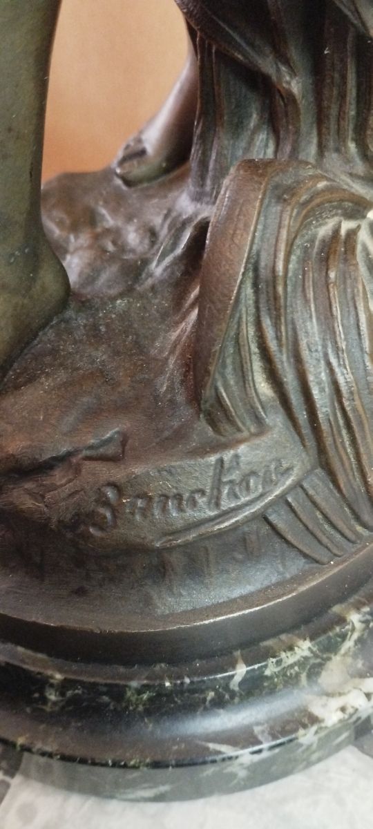 Escultura L'orage de Emile Bruchon