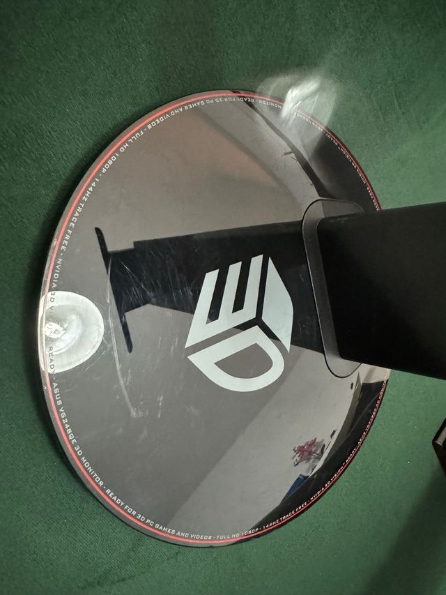 PIES MONITORES ASUS VG248QE 3d GAMING