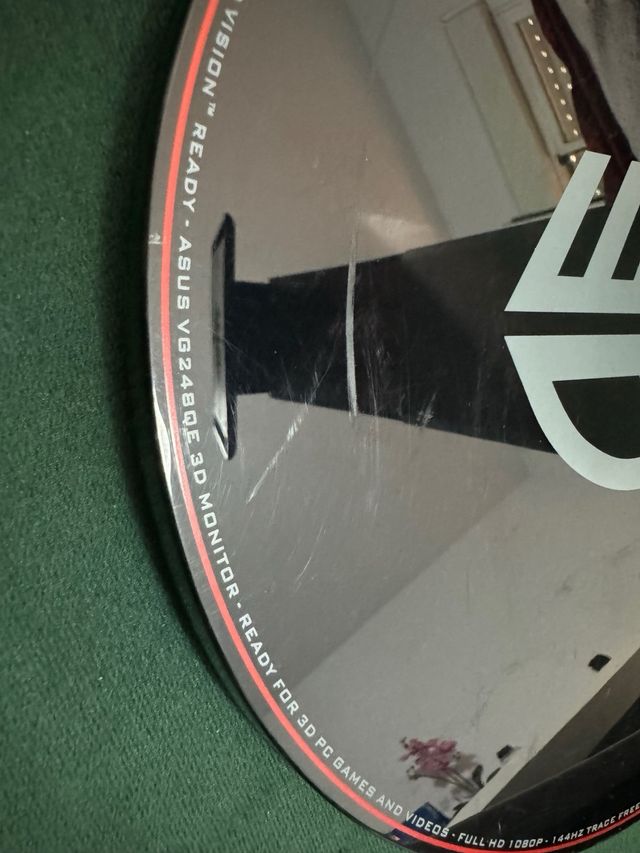 PIES MONITORES ASUS VG248QE 3d GAMING